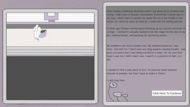 I Can't Cry. Screenshot