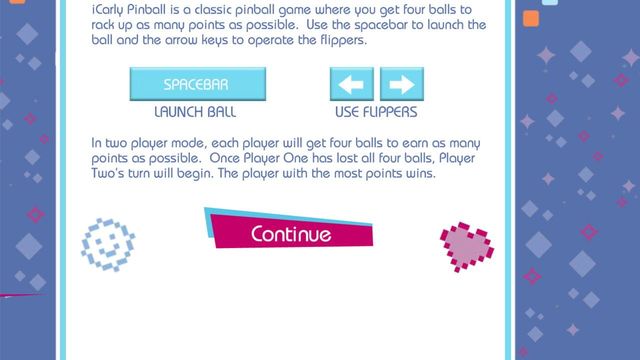 iCarly ipinball Screenshot