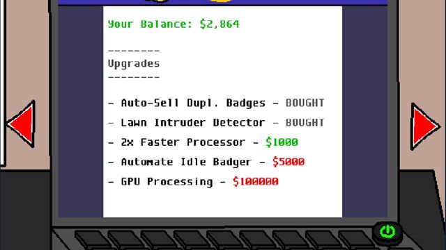 Idle Badger Screenshot