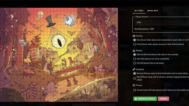 Jigsaw Hyottoko Club screenshot 4