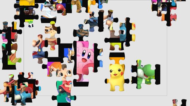 Jigsaw Jumble: Super Smash Bros. Ultimate Screenshot