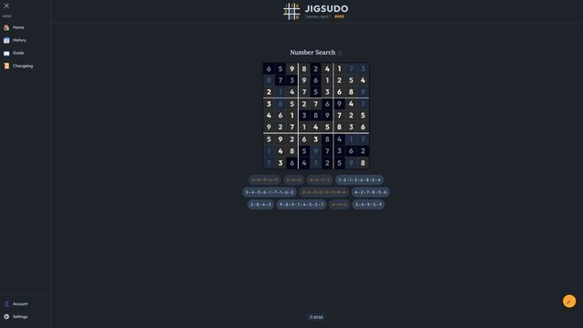Jigsudo Screenshot