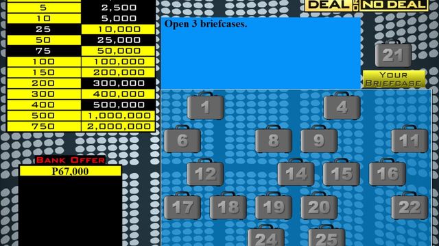 Kapamilya Deal or No Deal Screenshot