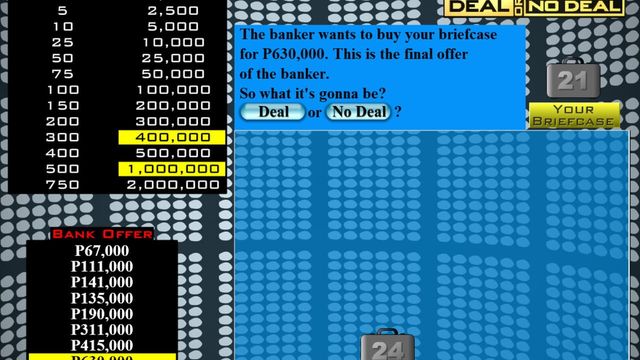 Kapamilya Deal or No Deal Screenshot