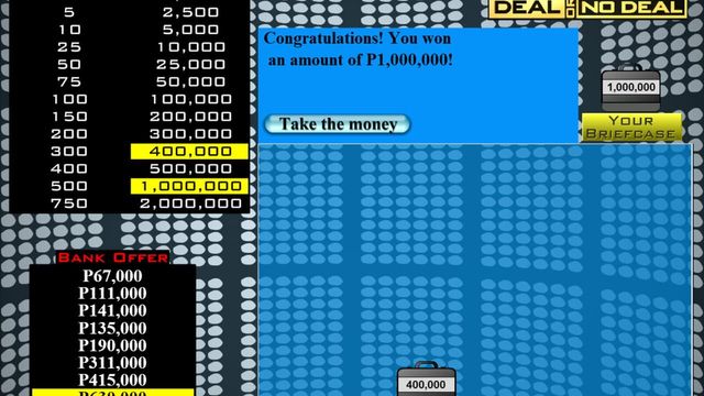 Kapamilya Deal or No Deal Screenshot