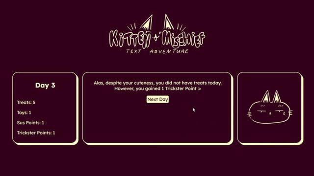 Kitten Mischief Screenshot