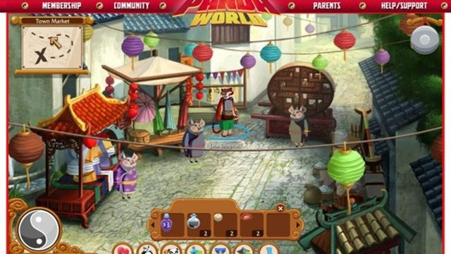 Kung Fu Panda World Screenshot