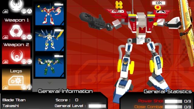 LEGO Exo-Force: Sentai Showdown Screenshot