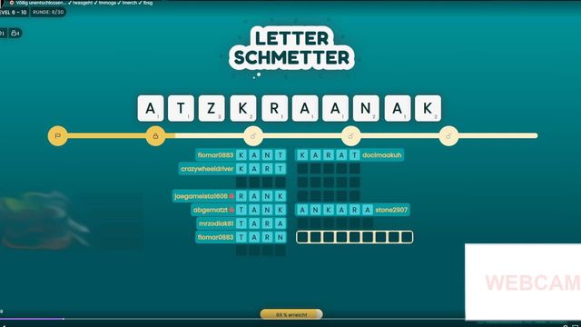Letter Schmetter Screenshot