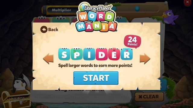 LiteracyPlanet: Word Mania Screenshot