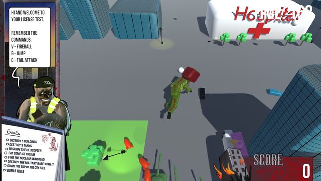 Lizard Crash Screenshot