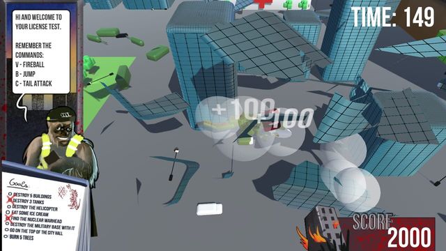 Lizard Crash Screenshot