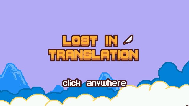 Lost in Translation Screenshot