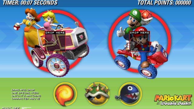 Mario Kart: Double Dash!! Matching Game screenshot 1