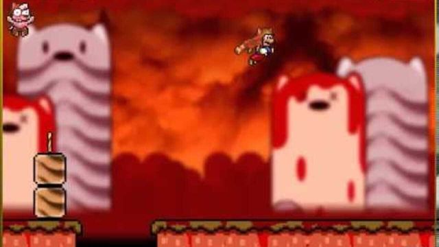 Mario Kills Tanooki Screenshot