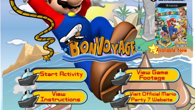 Mario Party 7 Bon Voyage Screenshot