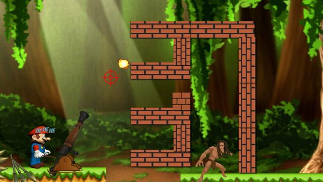 Mario vs. Tarzan Screenshot