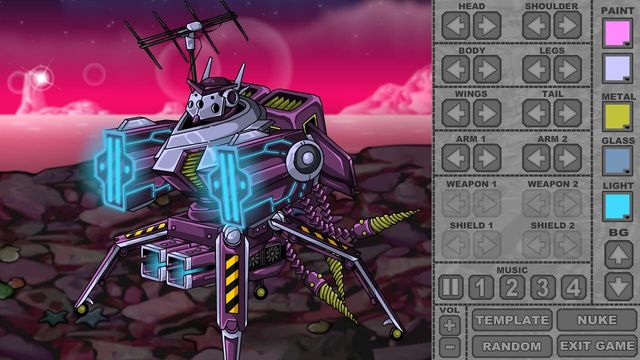 Mecha Dress Up Game screenshot 4