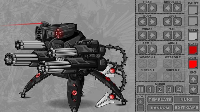 Mecha Dress Up Game screenshot 5