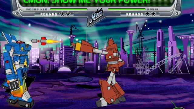 Megas XLR: Final Battle Screenshot