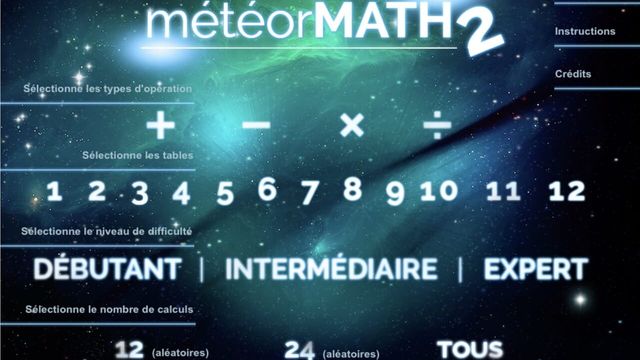 Meteormath 2 Screenshot