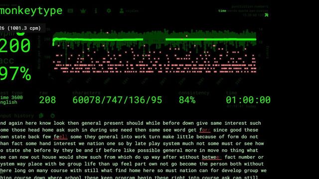 Monkeytype Screenshot