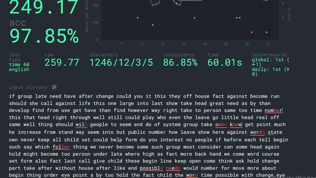 Monkeytype Screenshot