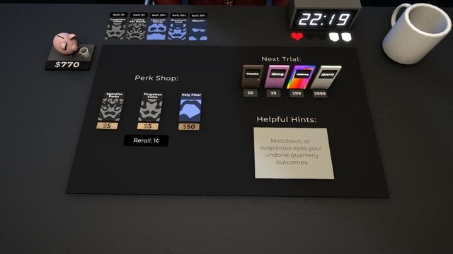 Mr Magpie's Harmless Card Game Screenshot