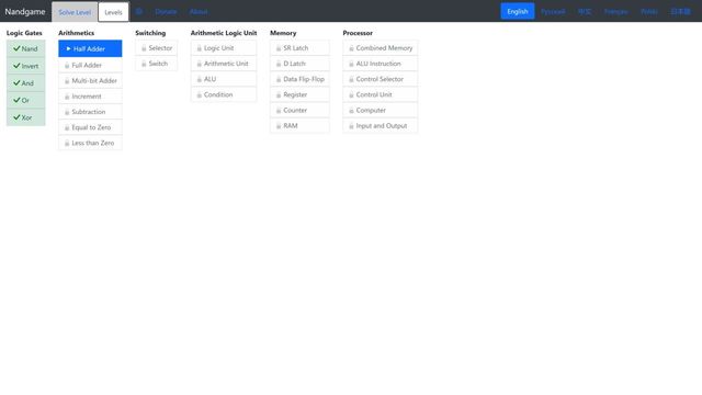 NandGame Screenshot