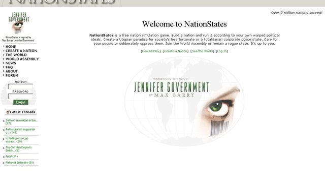 NationStates Screenshot