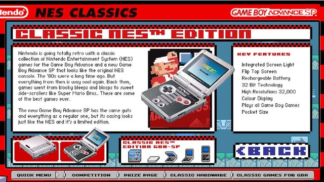 NES Classics Screenshot