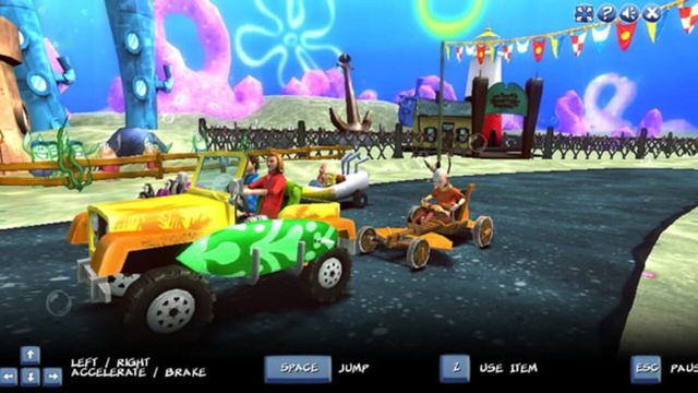 Nick Racers Revolution 3D Screenshot