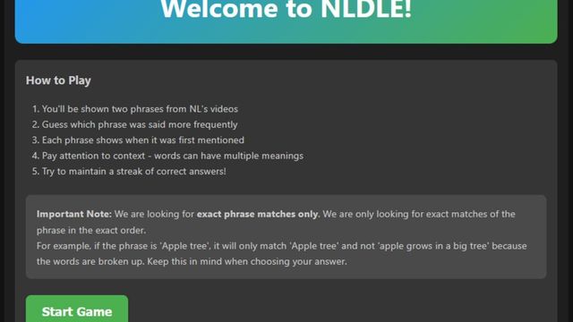 NLdle Screenshot