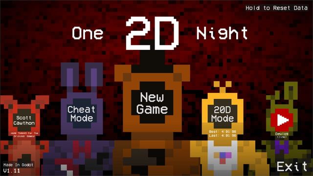 One Night In 2D Screenshot