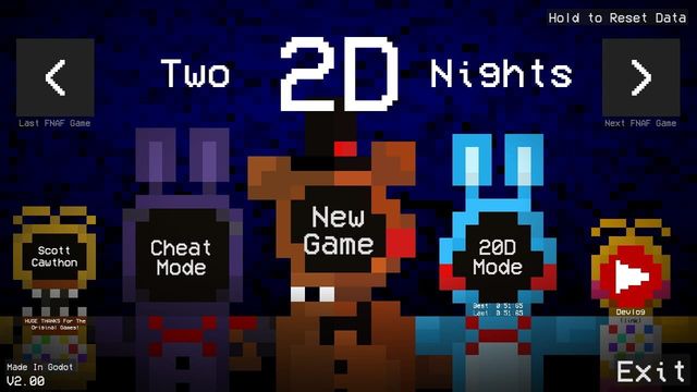 One Night In 2D Screenshot