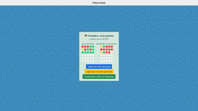 Palavrinhas Screenshot