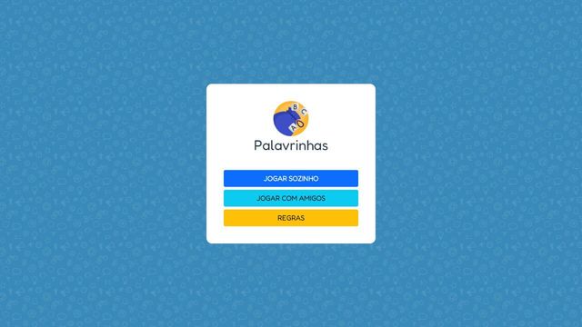 Palavrinhas Screenshot