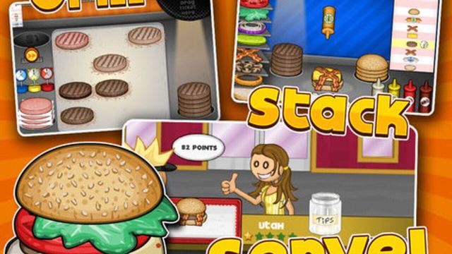 Papa's Burgeria Screenshot