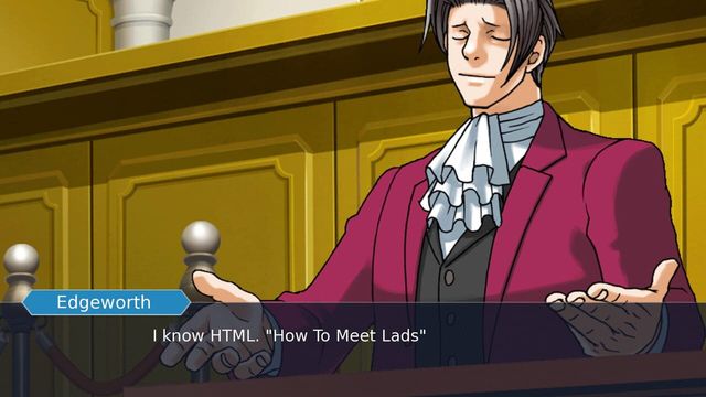 Phoenix Wright: Legends of Liability Screenshot