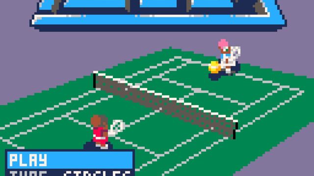 Pico Tennis Screenshot