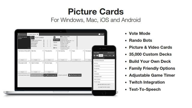 Picture Cards Online Screenshot