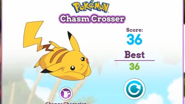 Pokémon Chasm Crosser Screenshot