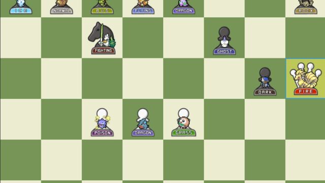 Pokémon Chess Screenshot