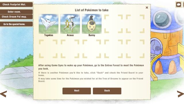 Pokémon Dream World screenshot 3