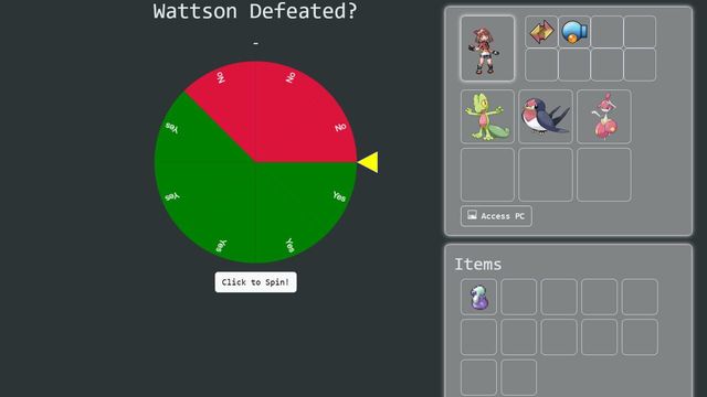 Pokemon Roulette Screenshot