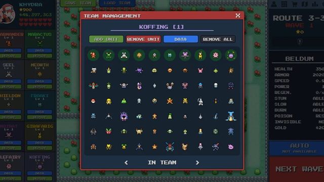 PokéPath TD Screenshot