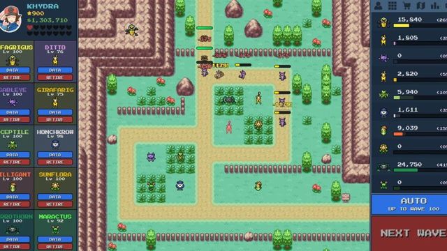 PokéPath TD Screenshot