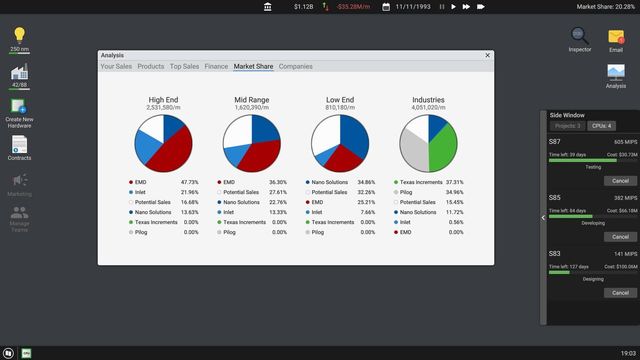 Processor Tycoon Screenshot