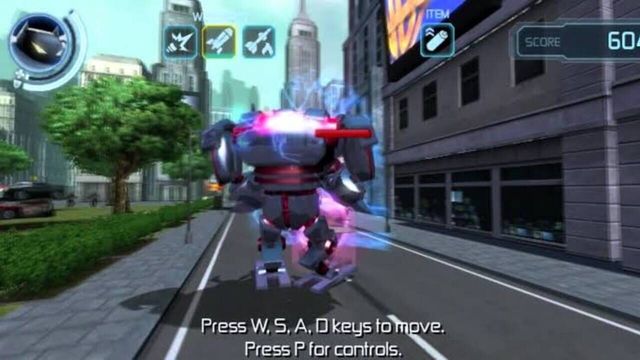 Proto Bat-Bot: Battle for Gotham City Screenshot
