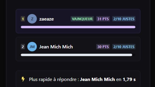 Quiz VS! Screenshot